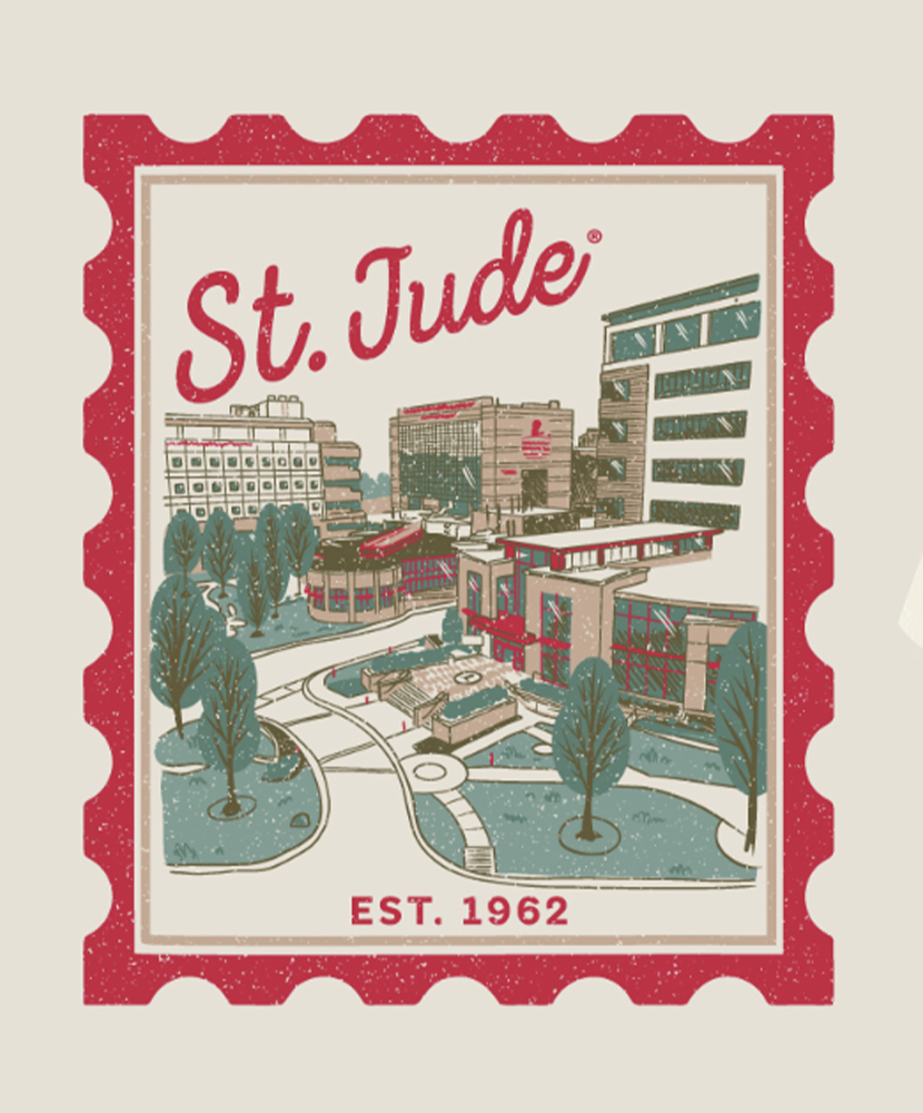 Primary image St. Jude Campus Stamp T-Shirt